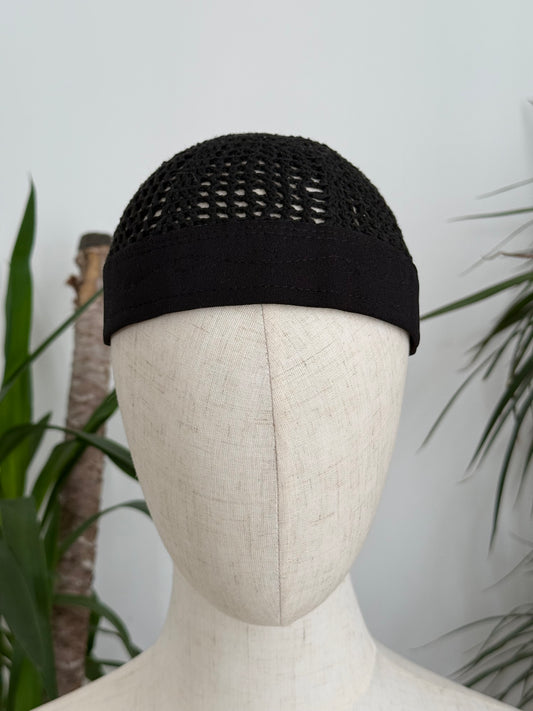 Chachia Égyptienne - Noir