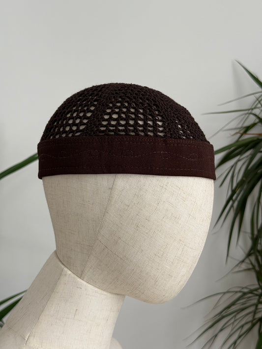 Chachia Égyptienne - Marron
